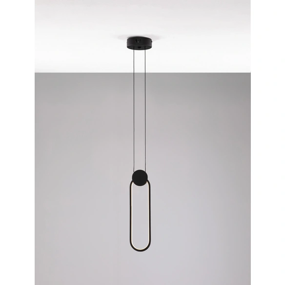 Pendelleuchte »Wiro«, LED, 11 W, Höhe: 150 cm, schwarz