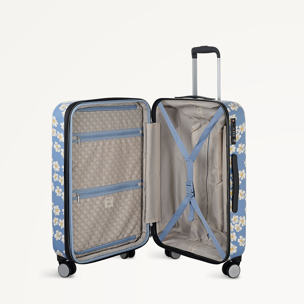 Poppies - 4 Wheel Medium Suitcase