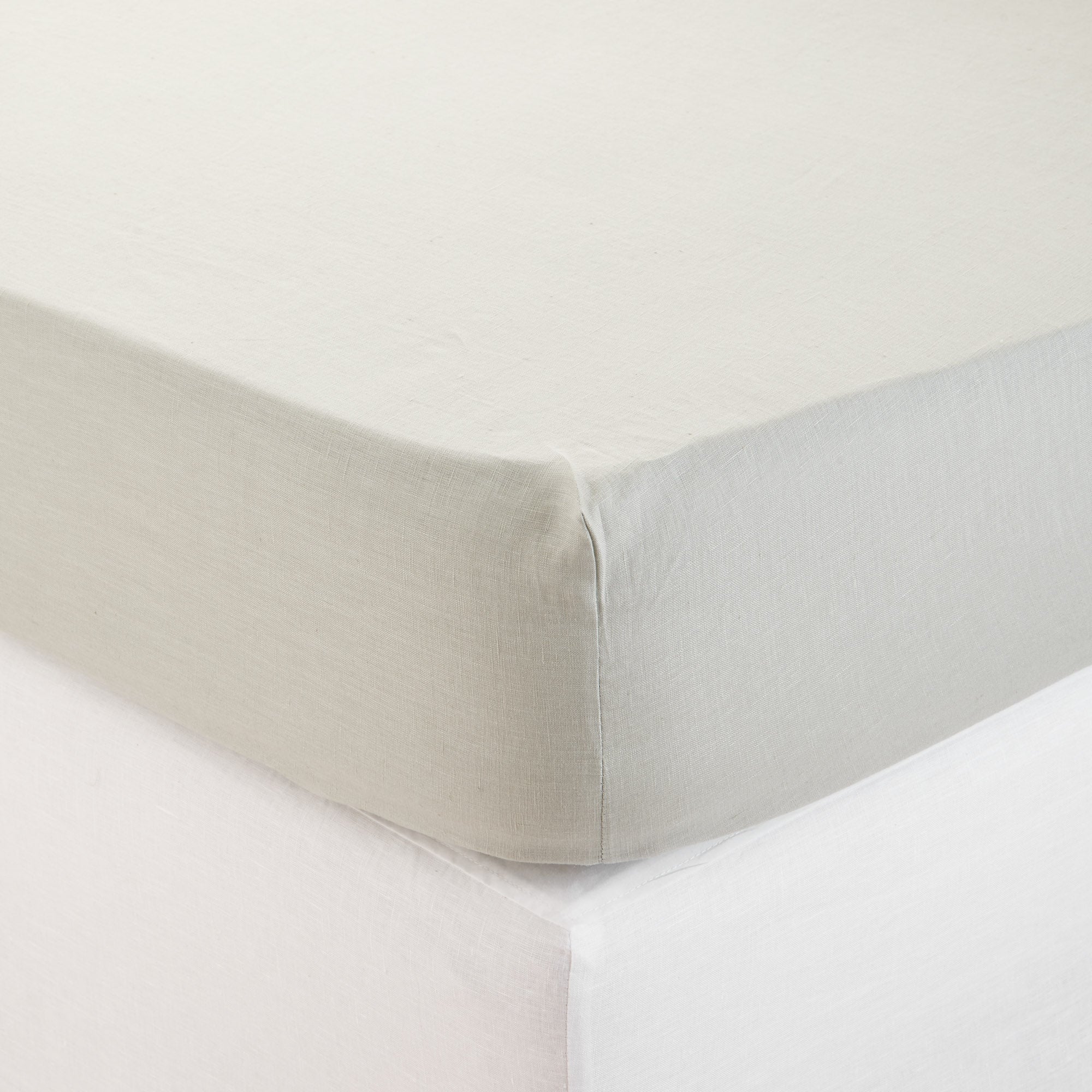 Madura Hoeslaken Carlina kalksteen 90x200 cm