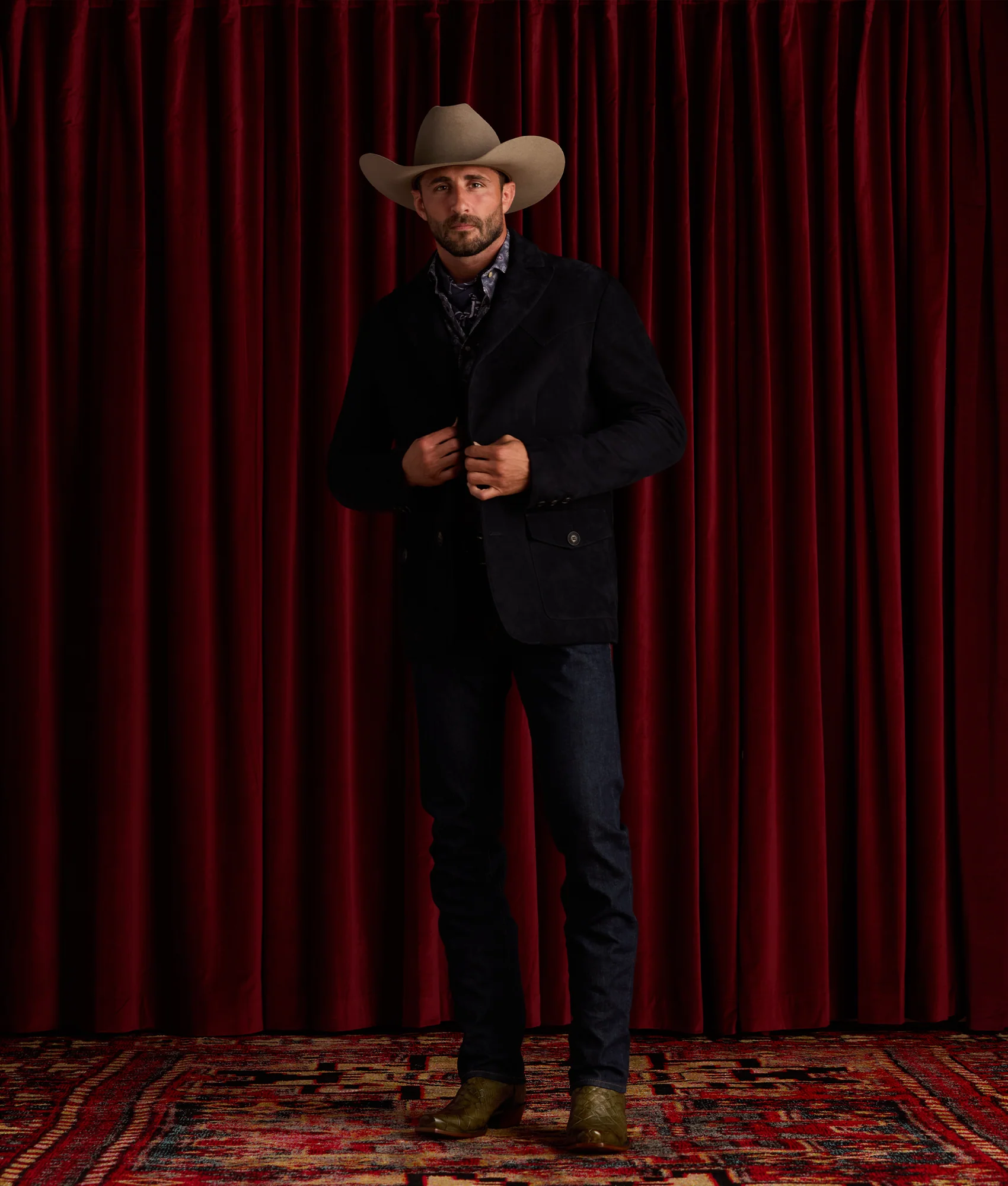 Rodeo Club Sport Coat - Navy