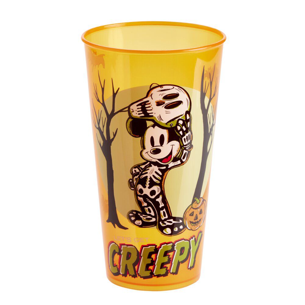 Gobelet plastique Halloween Disney Mickey eco cup Ø9xH15,5cm (2 modèles)