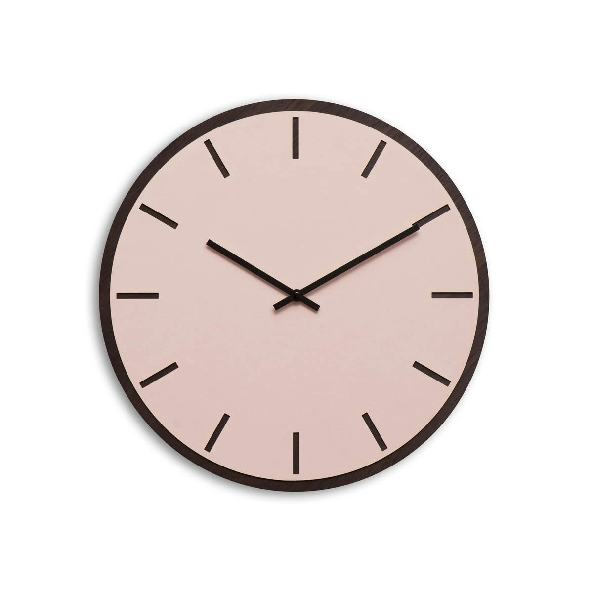 - Horloge murale en linoléum rose D38cm