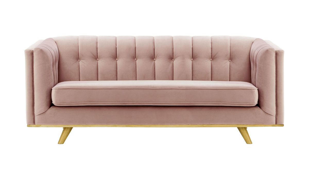 Sofa trzyosobowa Vicenza-Velluto 14-like oak
