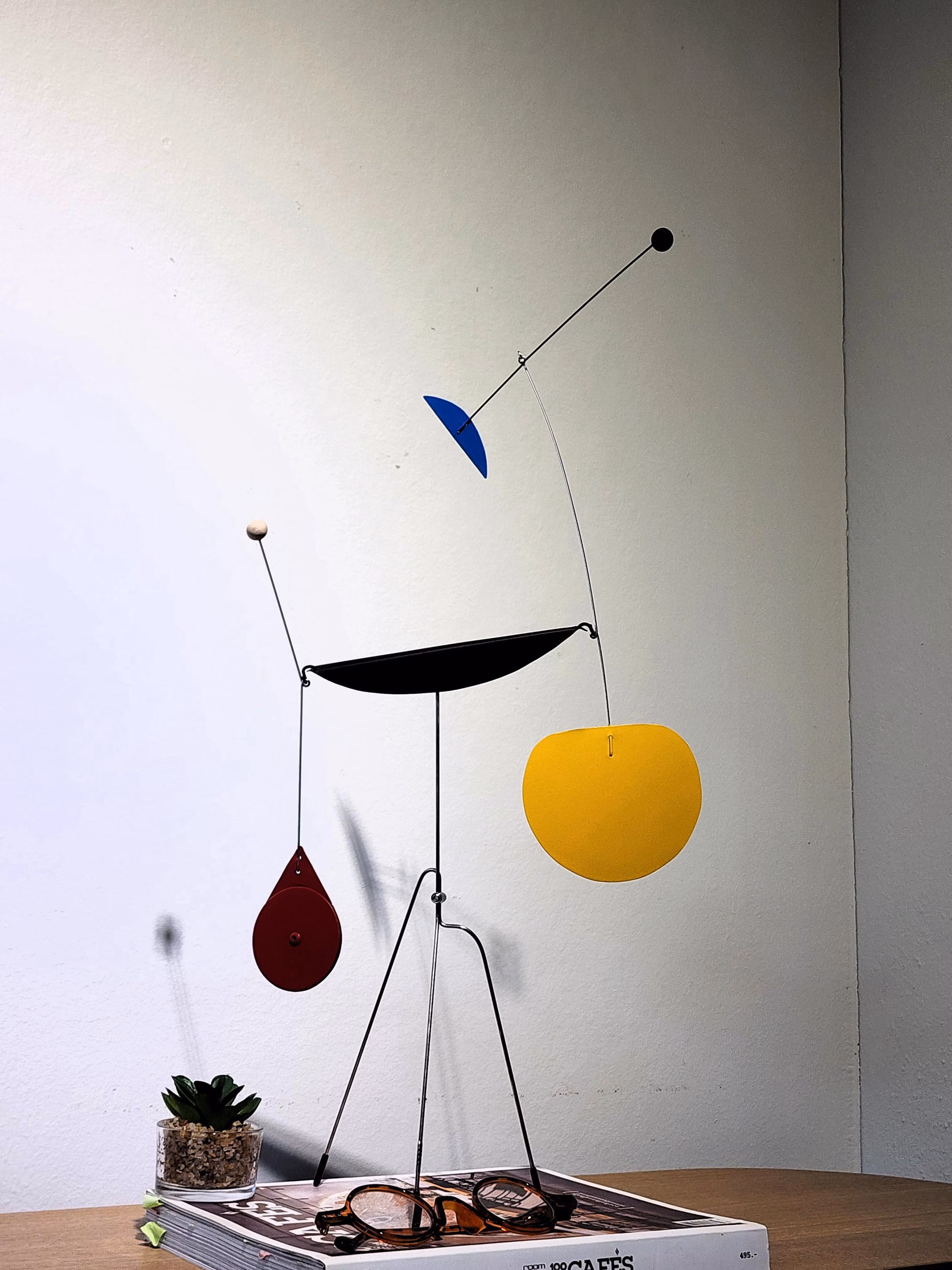 Krypto - Calder Inspired Kinetic Mobile Sculpture | Abstract Art