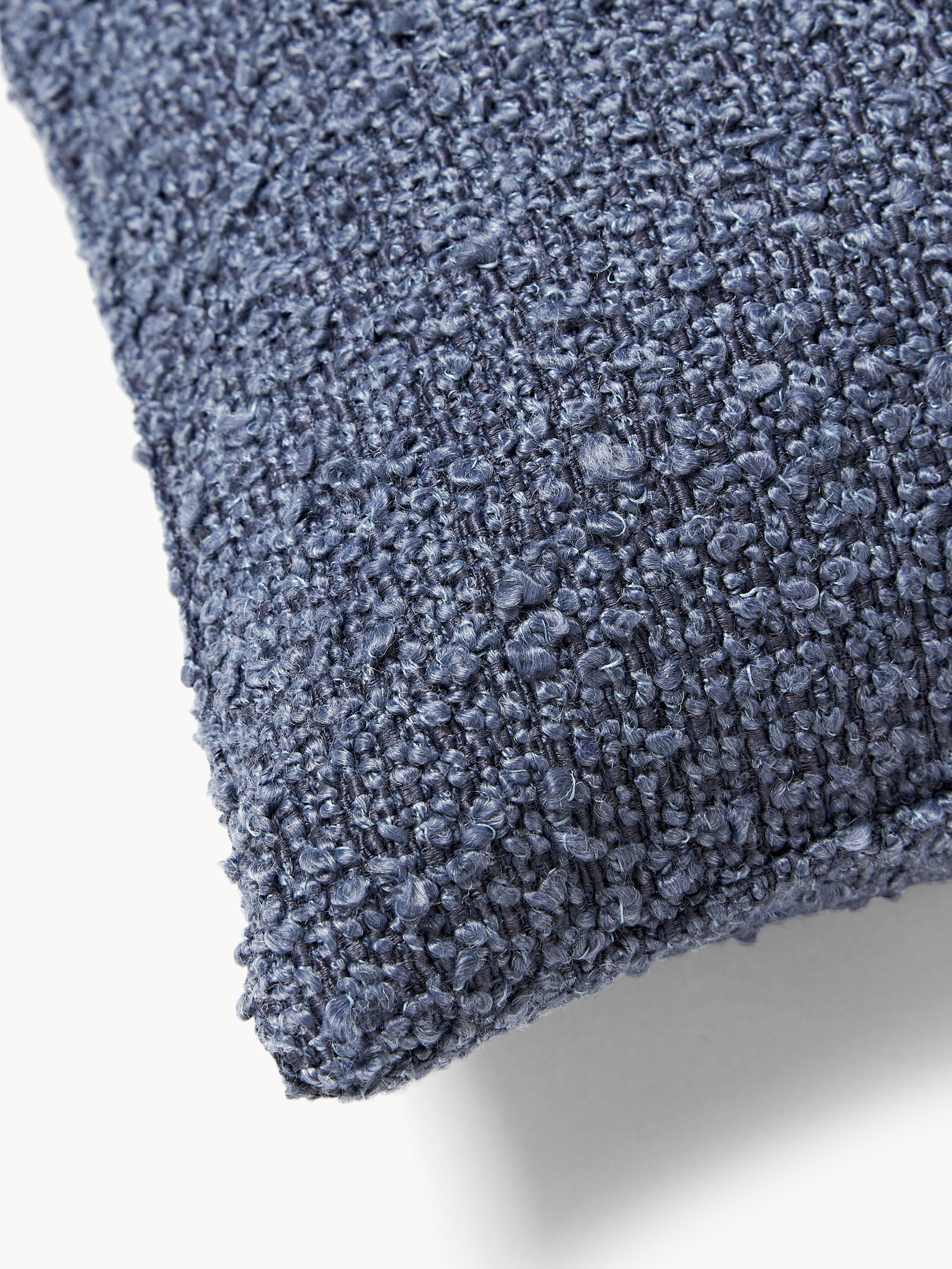 Bouclé-Kissenhüllen Bellamie, 2er-Set
