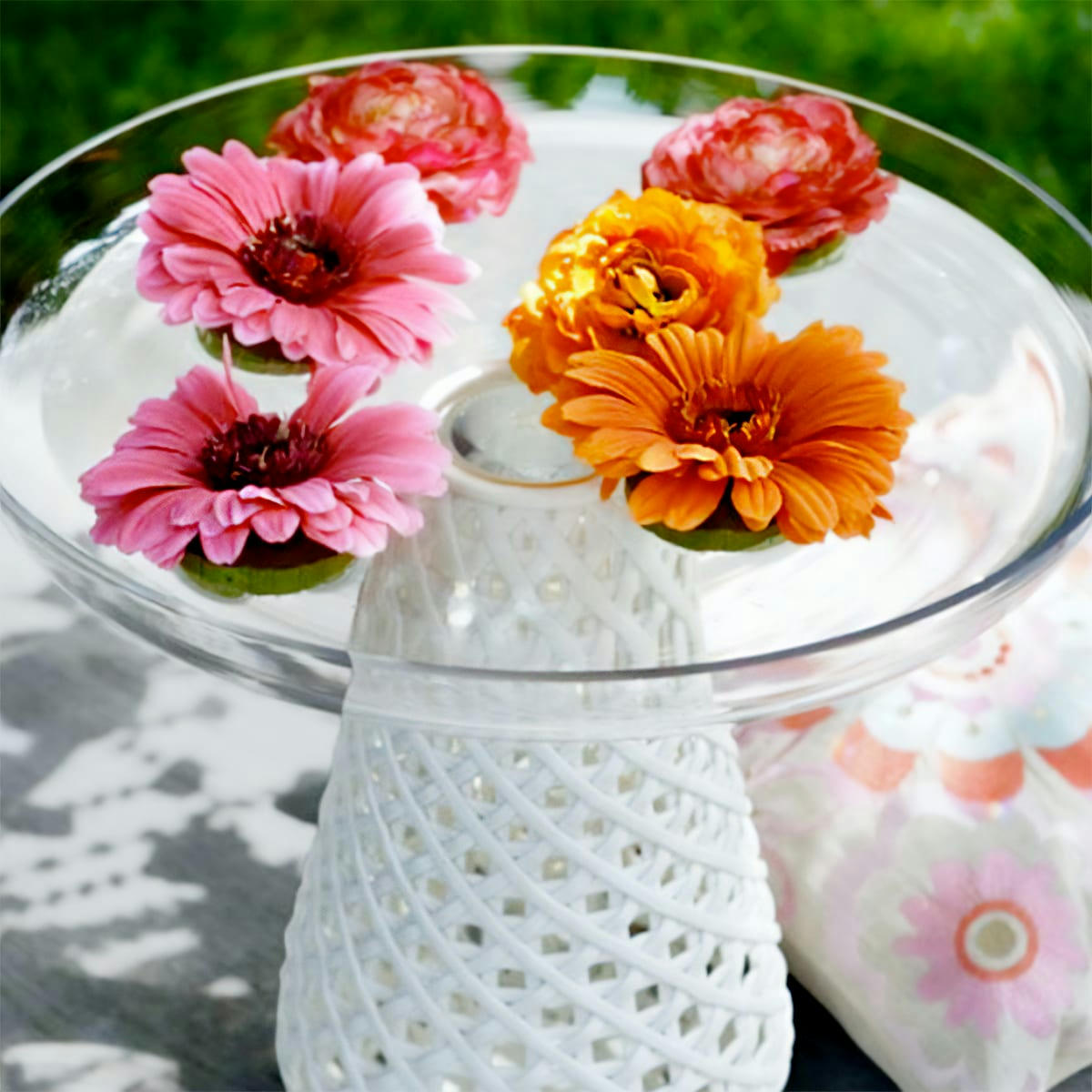 - Mix de fleurs - Lot de 4