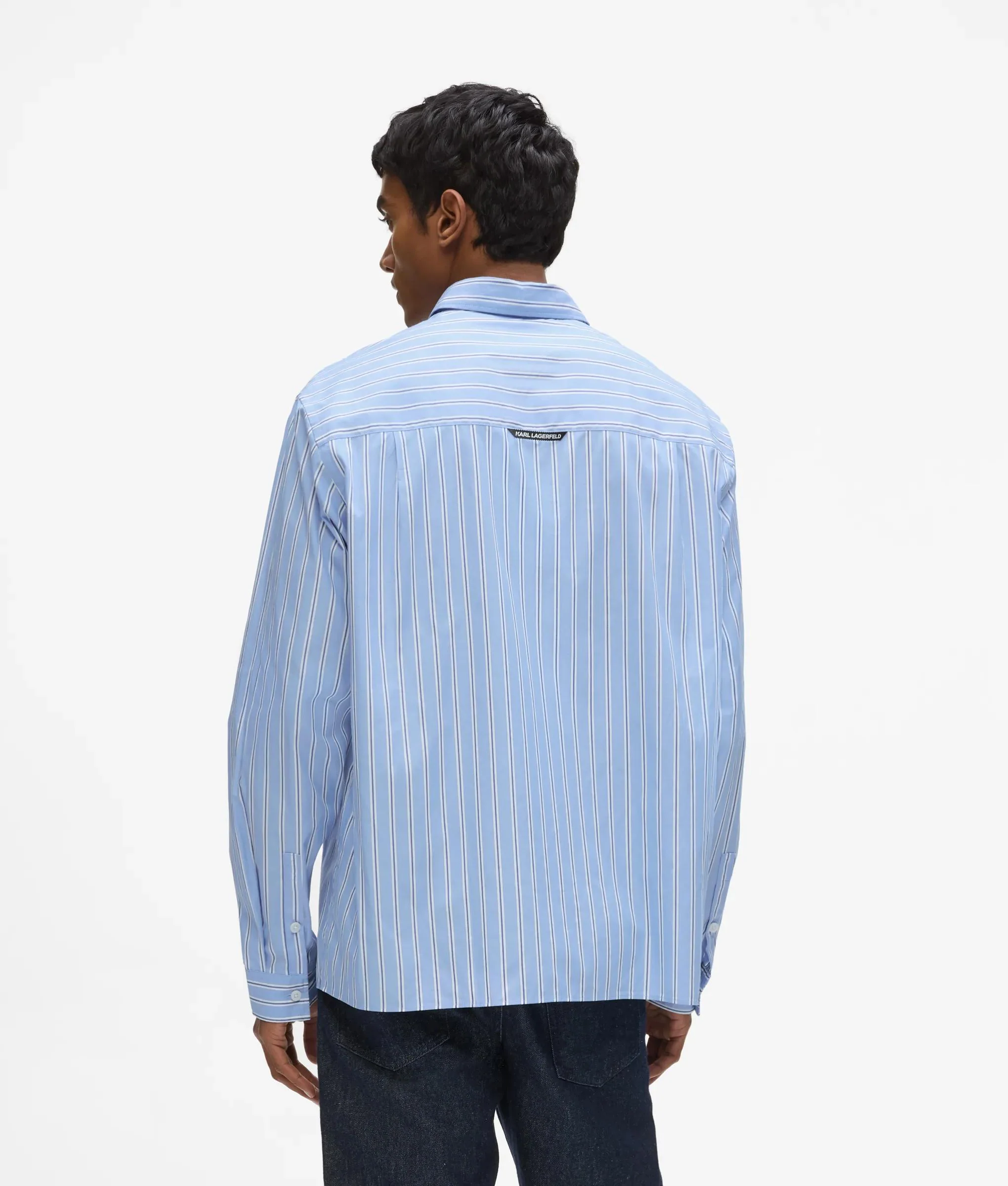 Chemise décontractée à rayures Ikon