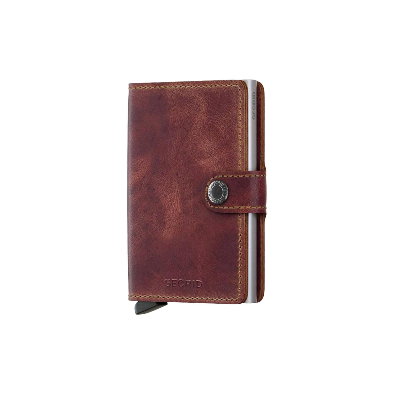 Miniwallet, vintage brown