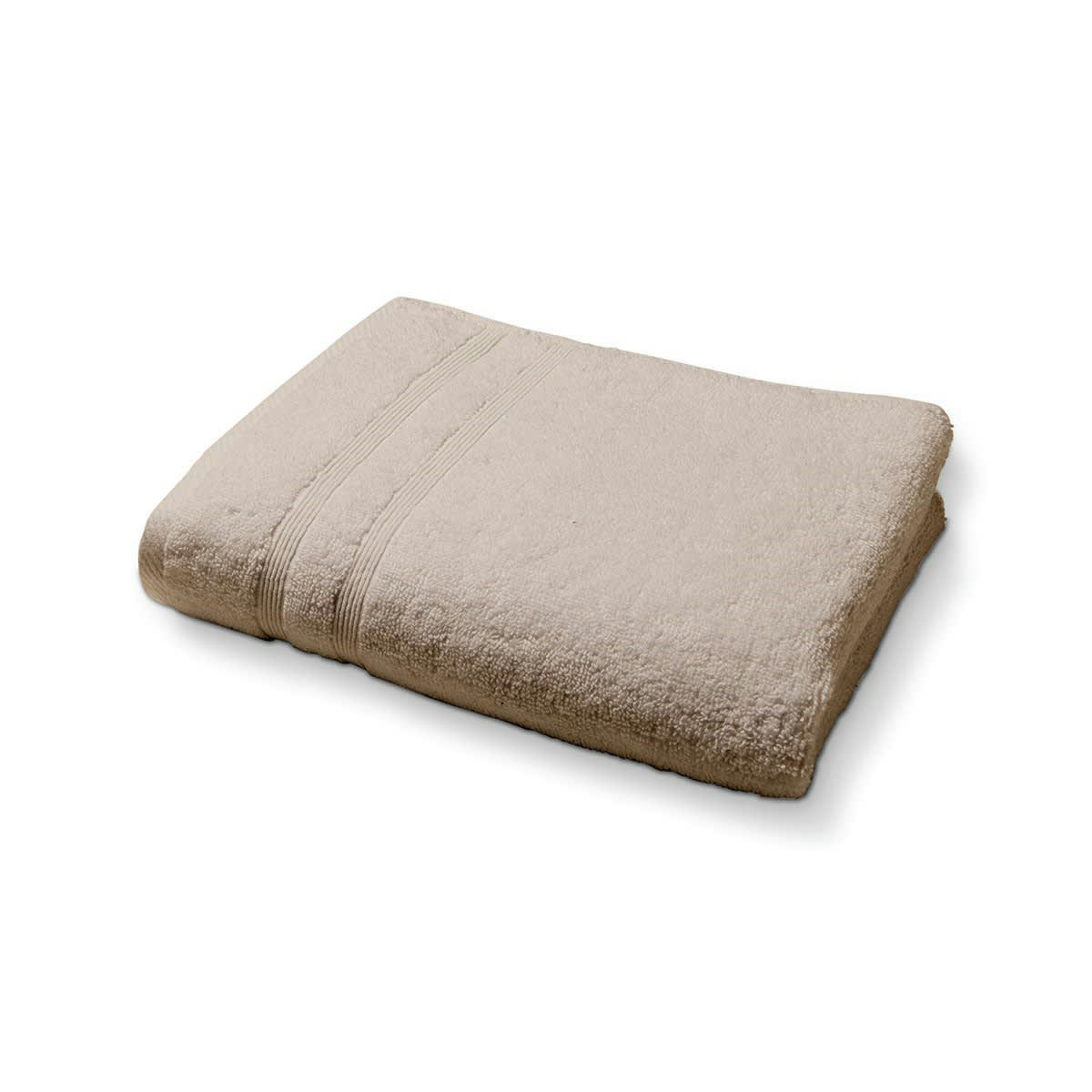 EPONGE UNIE - Serviette de toilette coton beige 50x90 cm