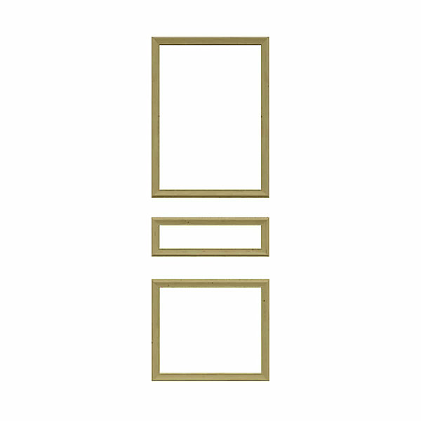 Nordlinger Pro Kit Moulures de Porte790520Bois naturelPorte de 73 et 83 cmDécoration porte