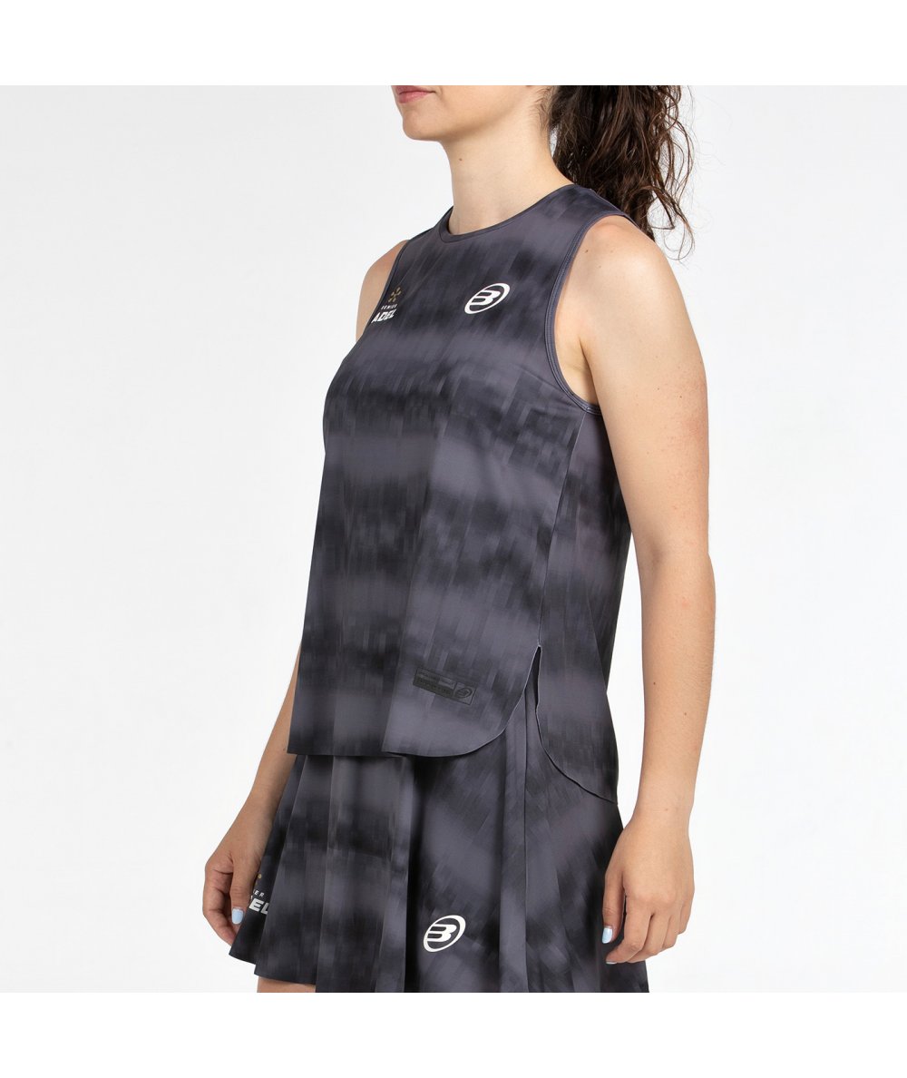 CAMISETA BULLPADEL PARNAV NEGRO