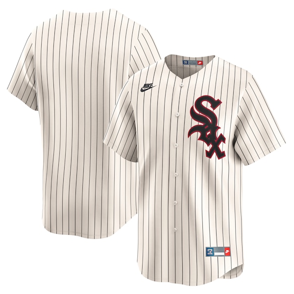 Chicago White Sox Nike Cooperstown Collection Limited Jersey - Cream