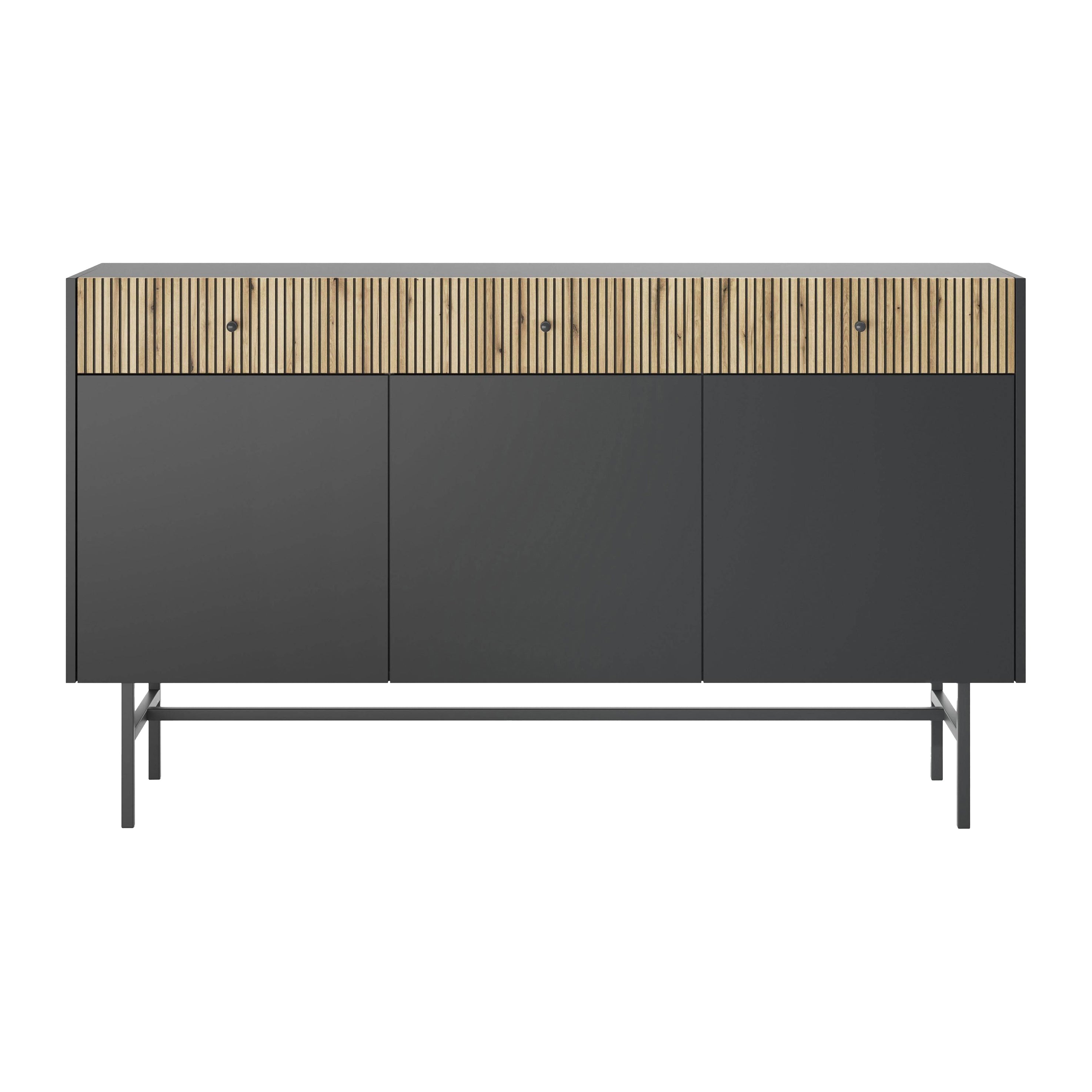 by fonQ Scandiva Dressoir 3-deurs - Naturel