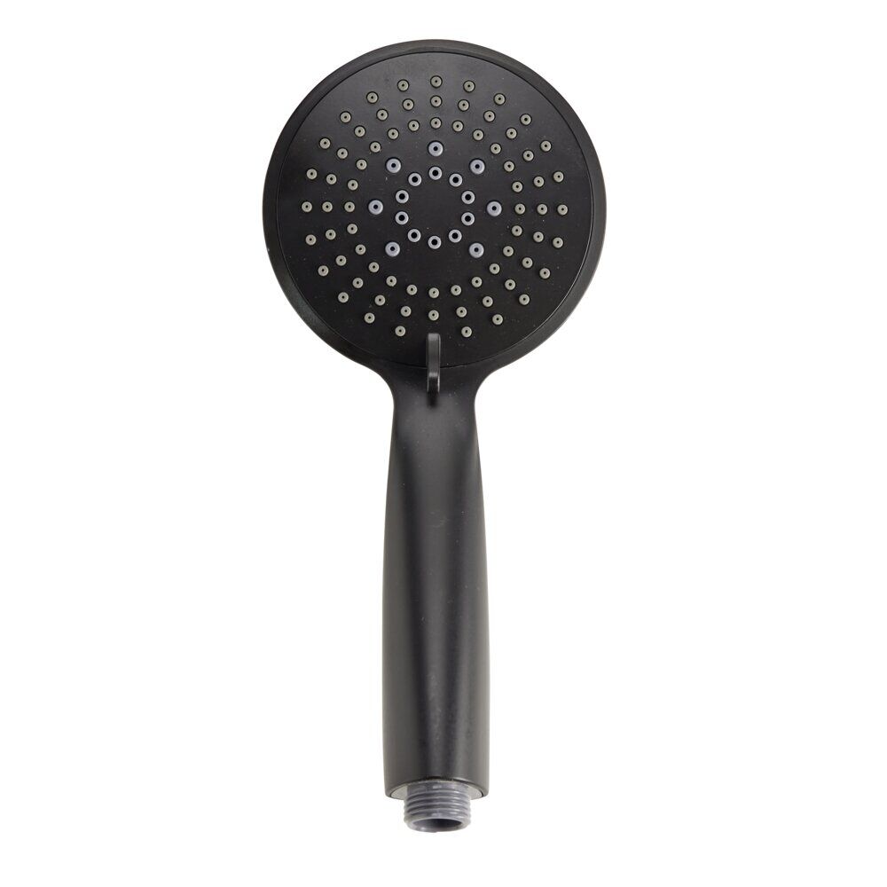 Pommeau de douche 5 fonctions plastique noir