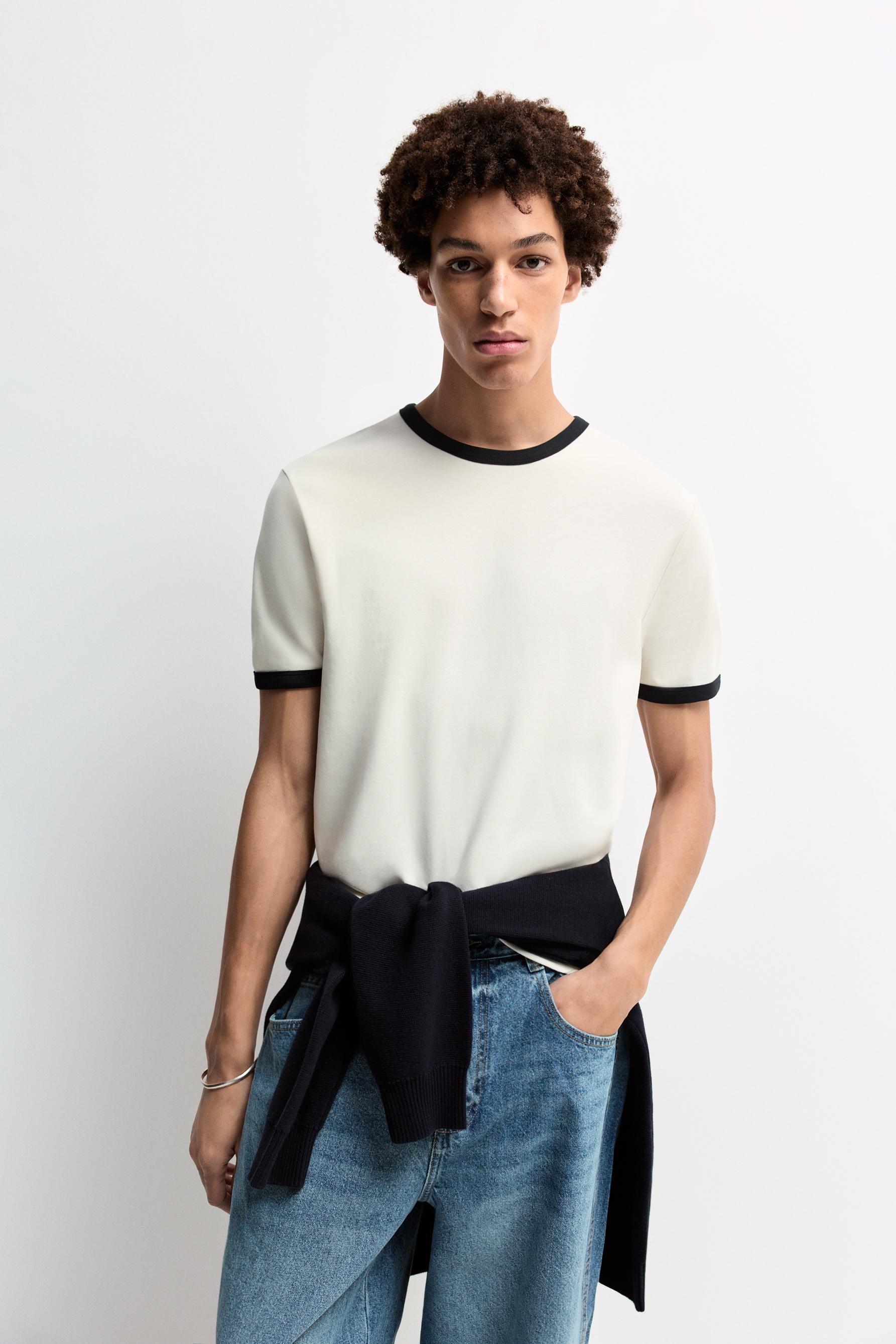 Camiseta contraste