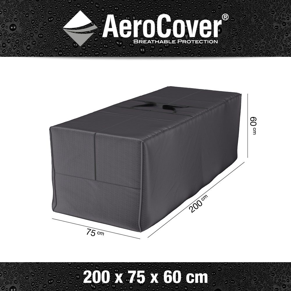 Ruma AeroCover Outdoor Cushion Storage PolyesterCover W200xD75xH60cm