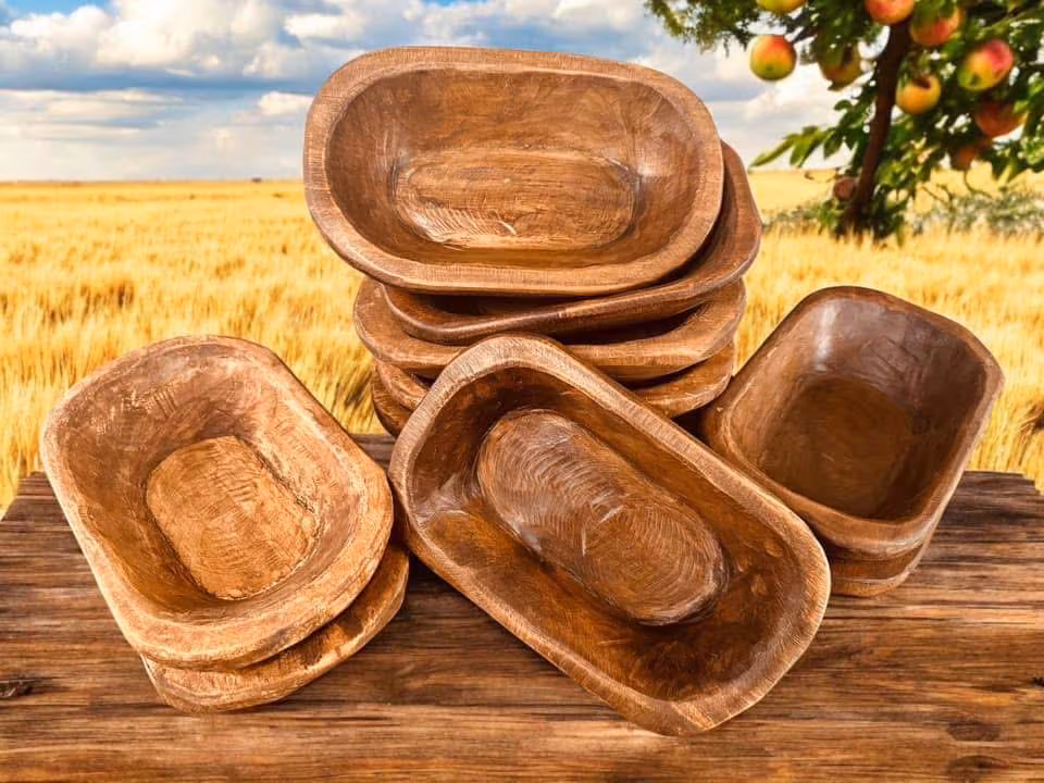 Wholesale Bundles - Mini Dough Bowls Stained - Candle Ready