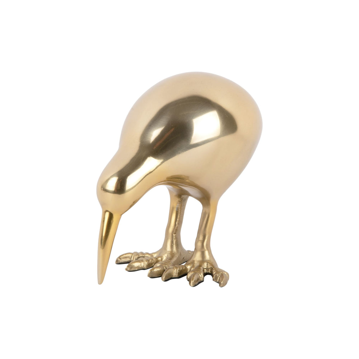 Present Time ornament Bird - goud - 21x7.5x9.5cm