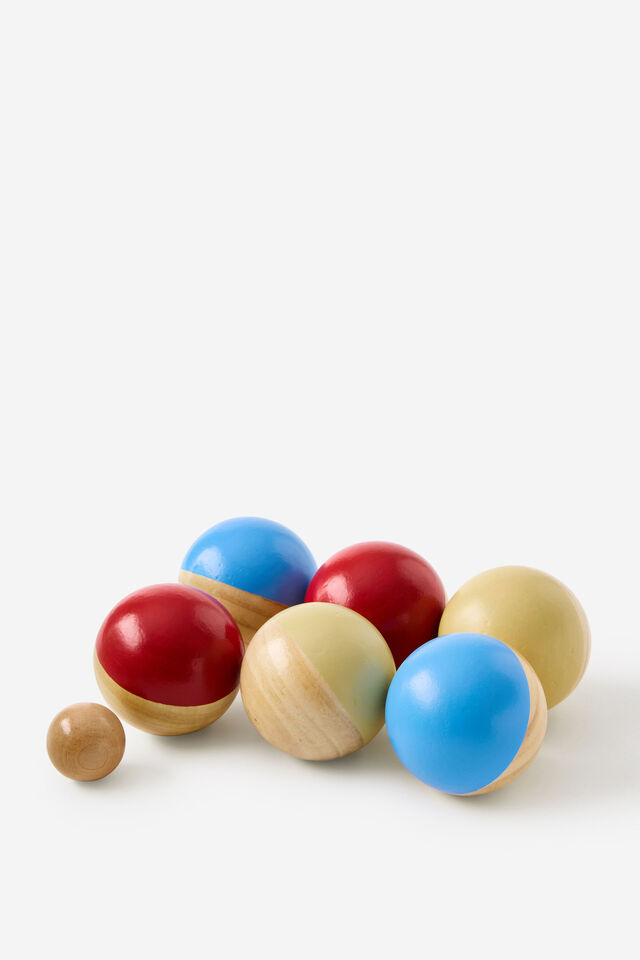 Wooden Bocce Game