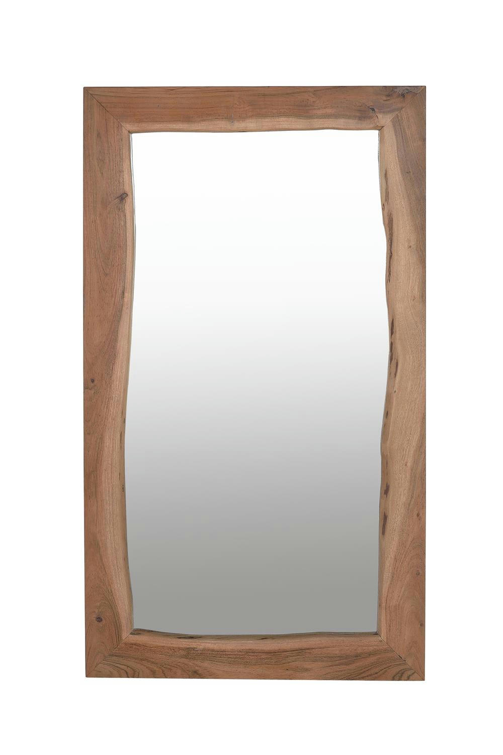 - Miroir en manguier marron