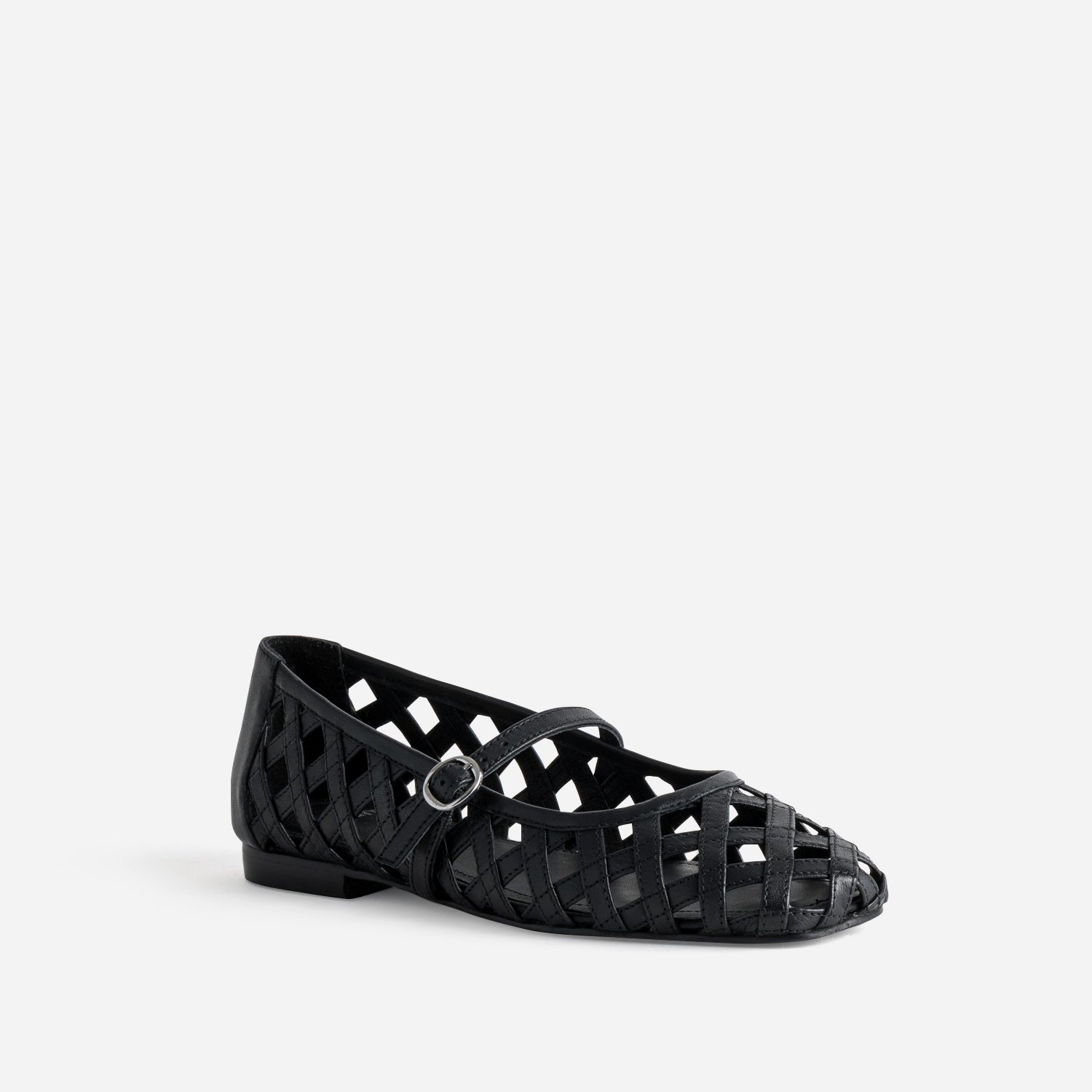 Babies noire cuir