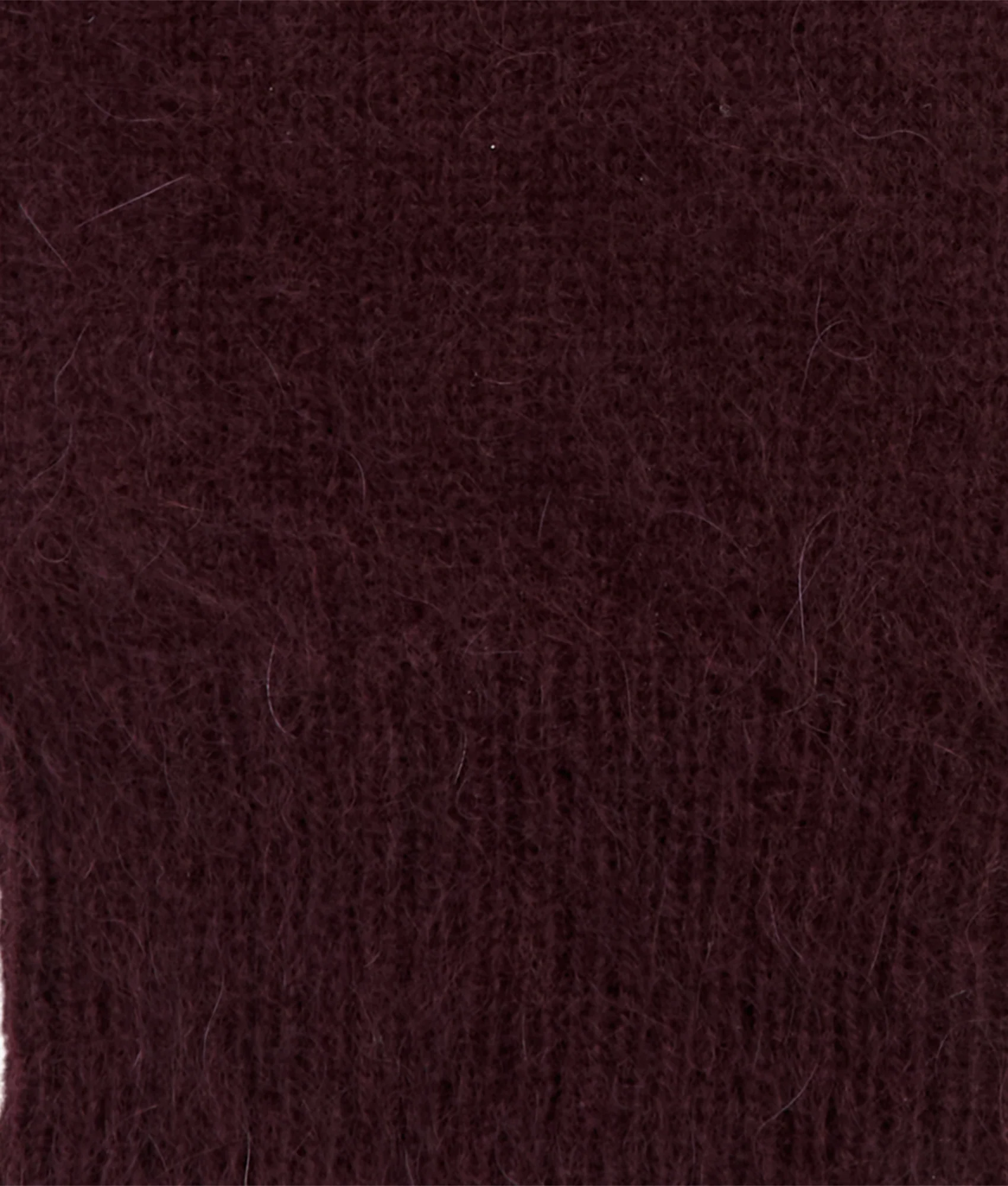 Park City Cashmere Fingerless Gloves - Burgundy