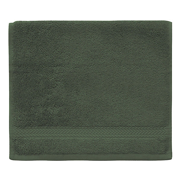 Lot de 3 serviettes invité 550 g/m² Eucalyptus 30x50 cm LUXURY