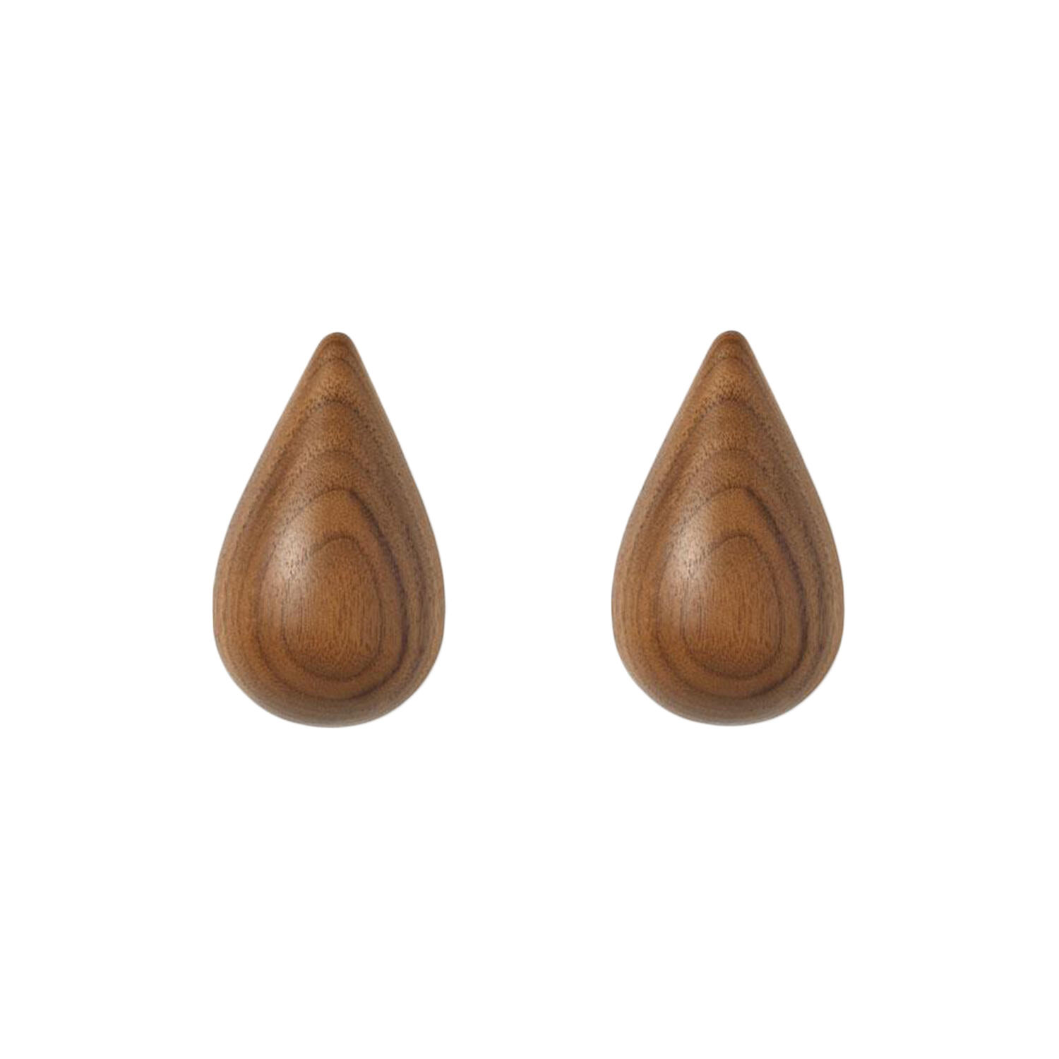 Dropit knage 2 stk., walnut