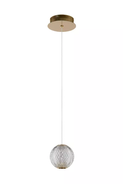Lampa wisząca CINTRA złoto-odcienie złota LED 1x4.2W 2700K 250lm Lucide