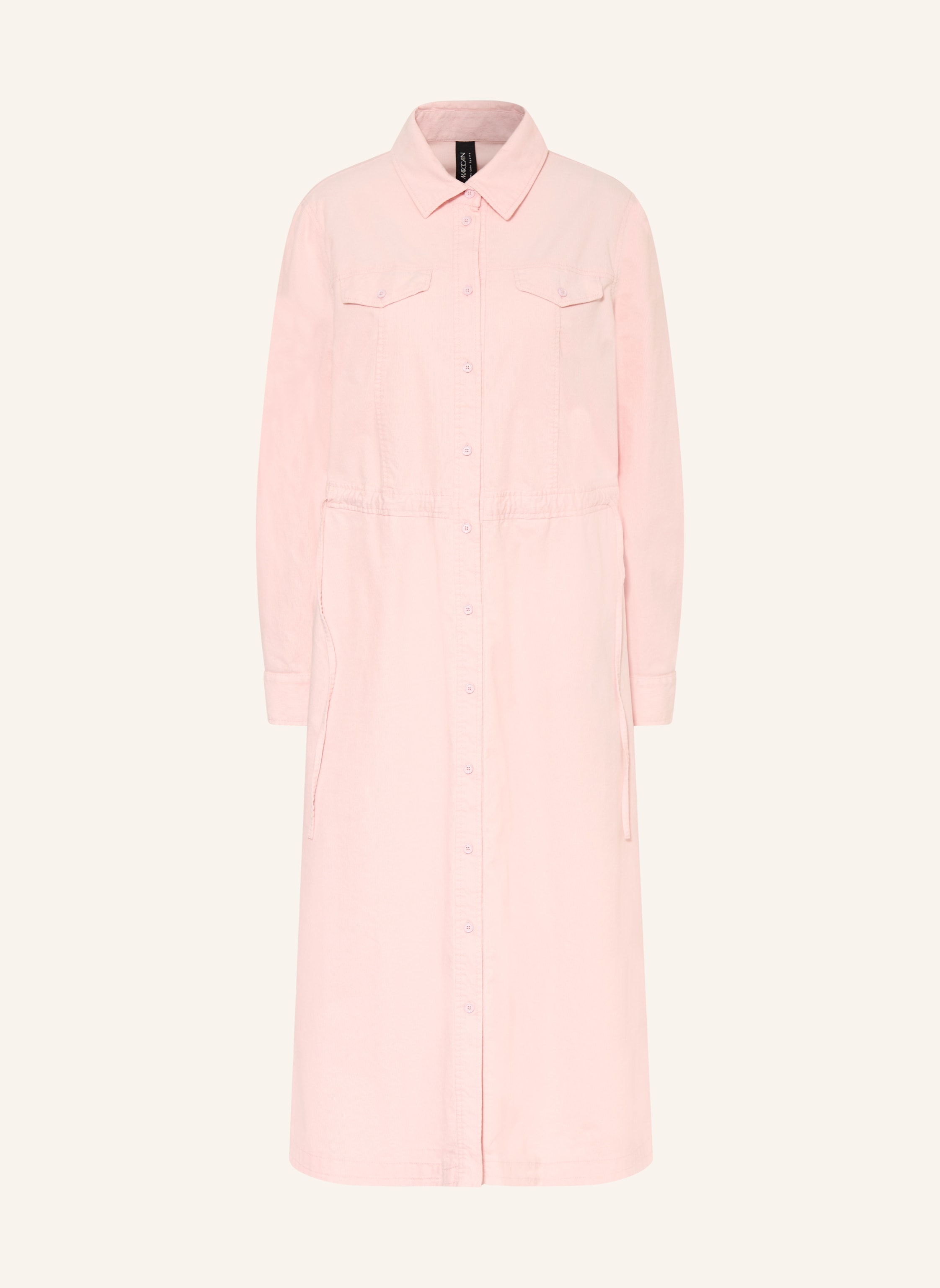 MARC CAIN Hemdblusenkleid aus Cord