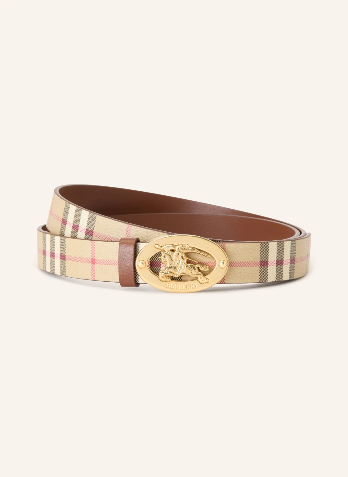 BURBERRY Ledergürtel