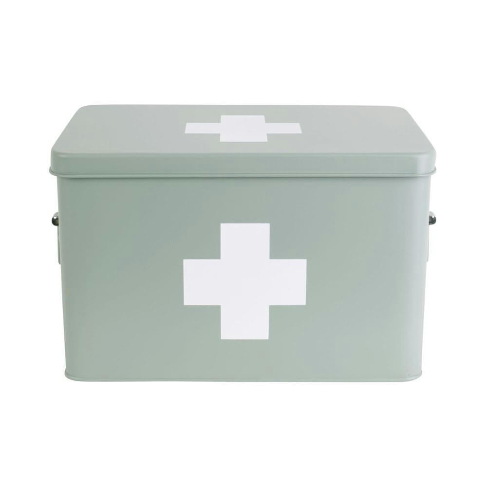 MEDICINE BOX - Boîte à pharmacie métal vert