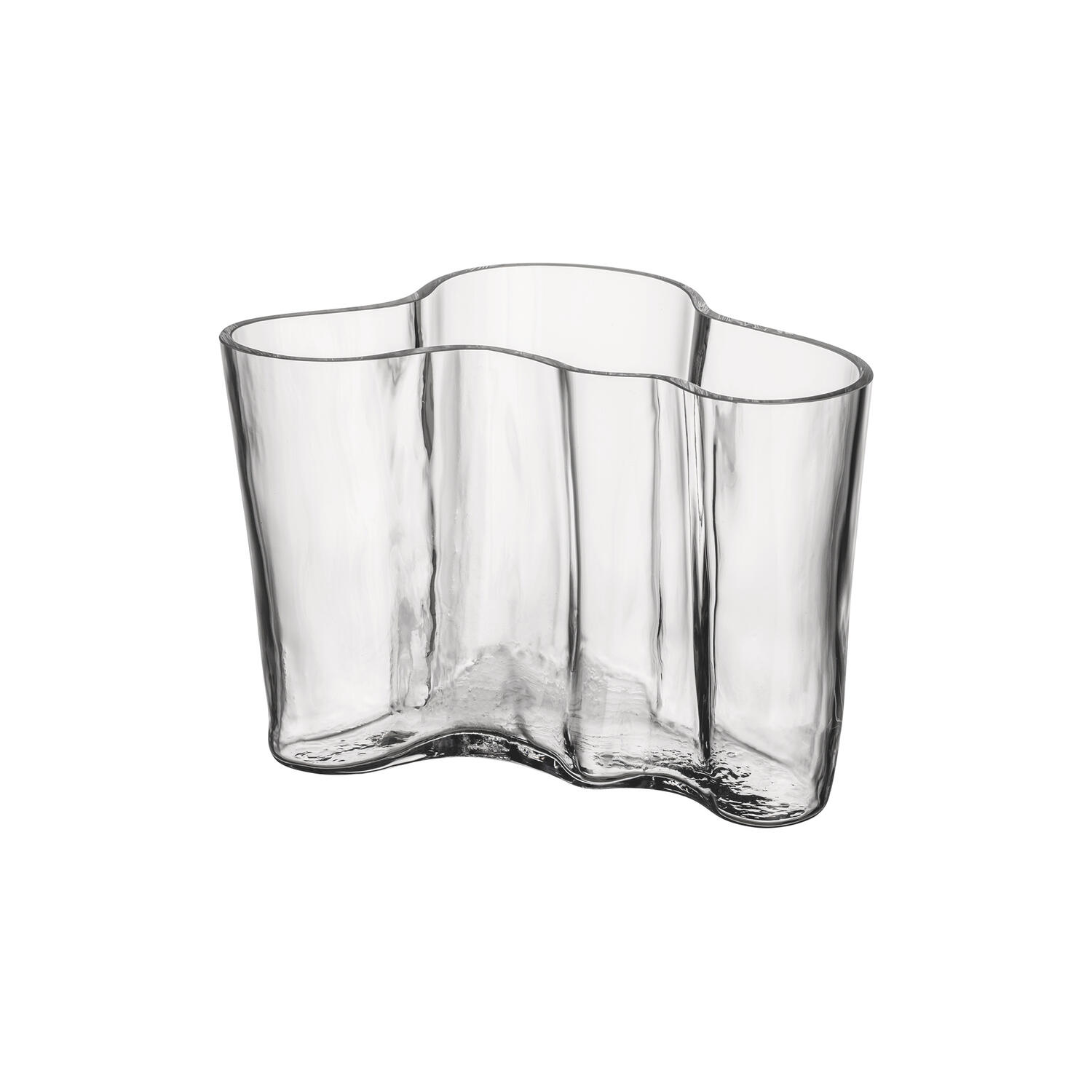 Alvar Aalto vase 14 cm, klar