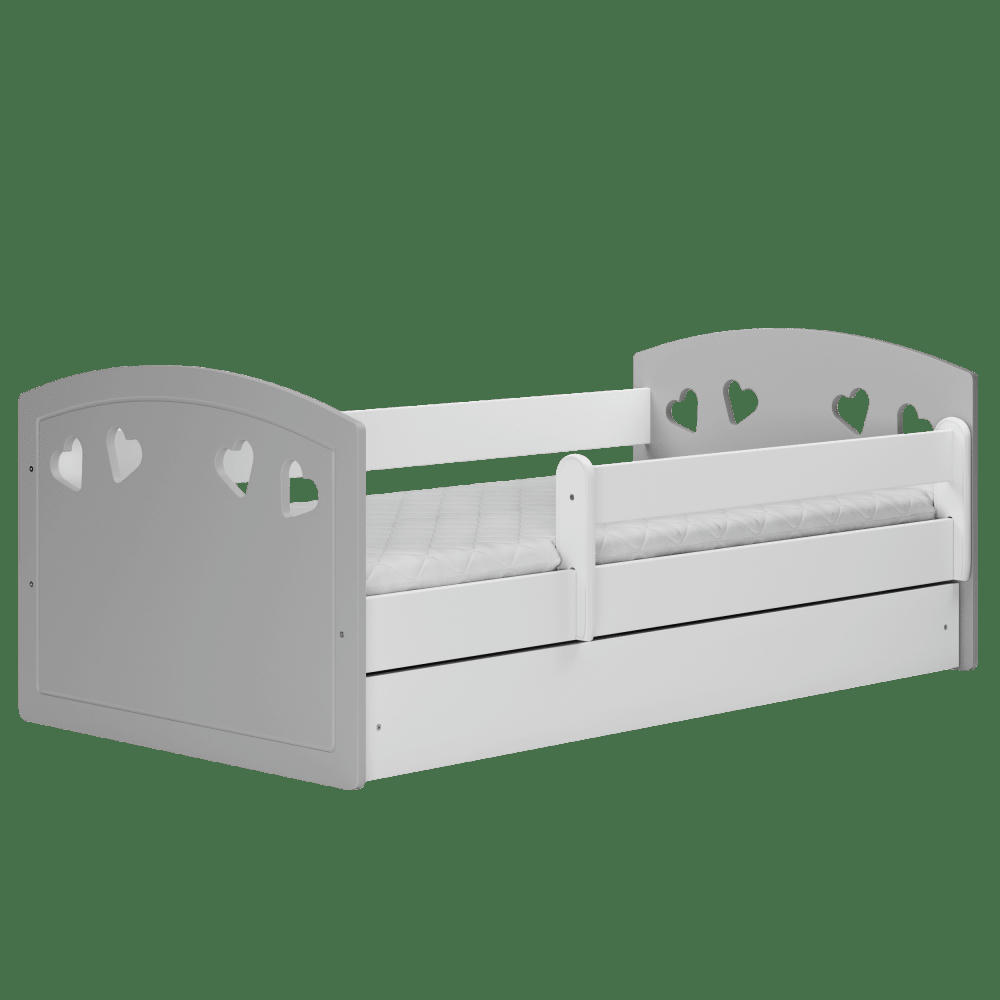 JULIA - Lit Enfant à barrière 140x80 cm avec tiroir - matelas non inclus