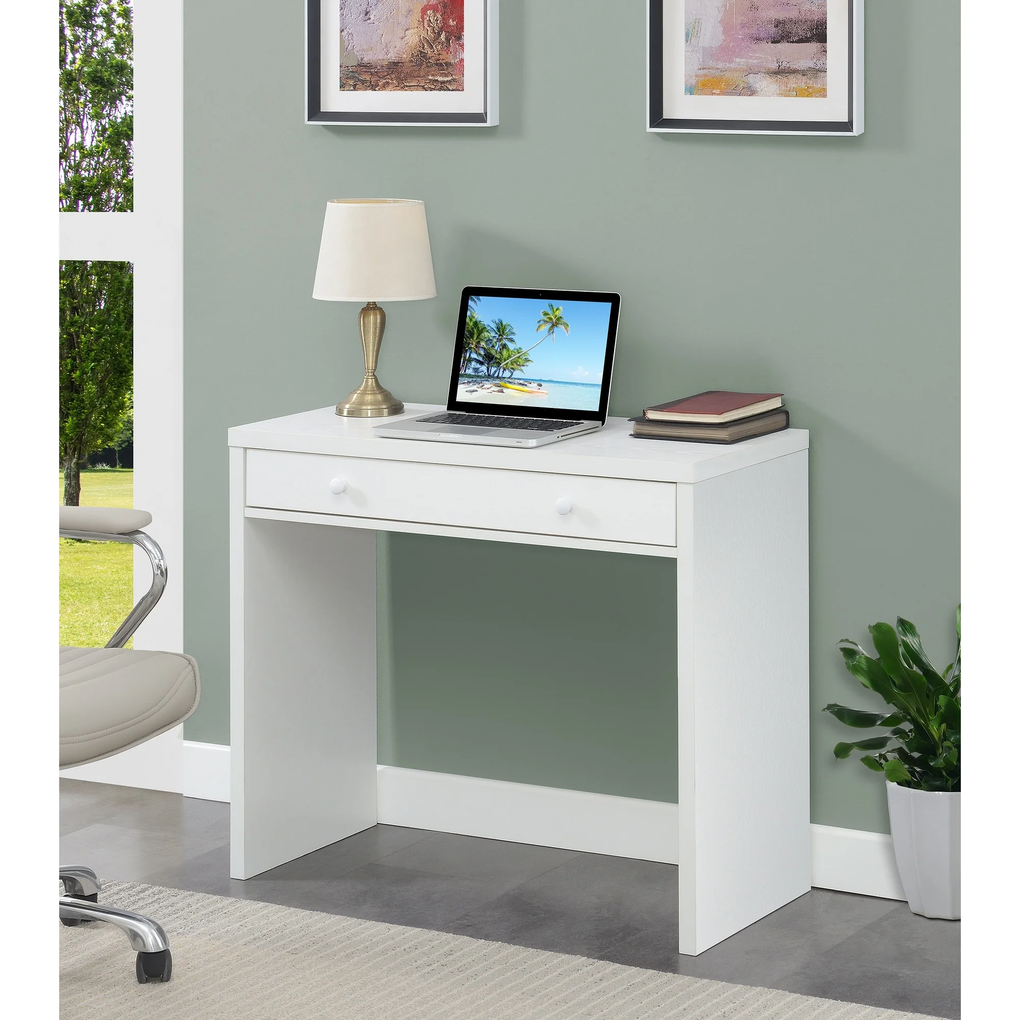 Convenience Concepts Northfield 1 Drawer 36 inch Desk