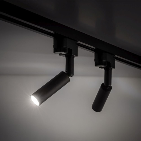 Lampa reflektor spot szynowy 1F TRACER BLACK 4958 TK Lighting