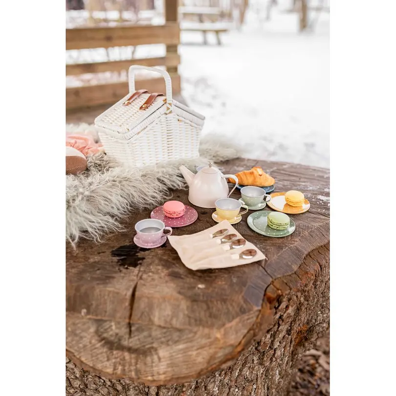 Geschirrset 18-teilig Picknick Tee Set