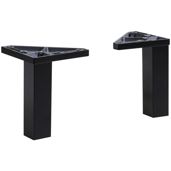 Fuß-Set »Quickset 930«, (BxHxT): 2,5 x 10 x 2,5 cm, schwarz