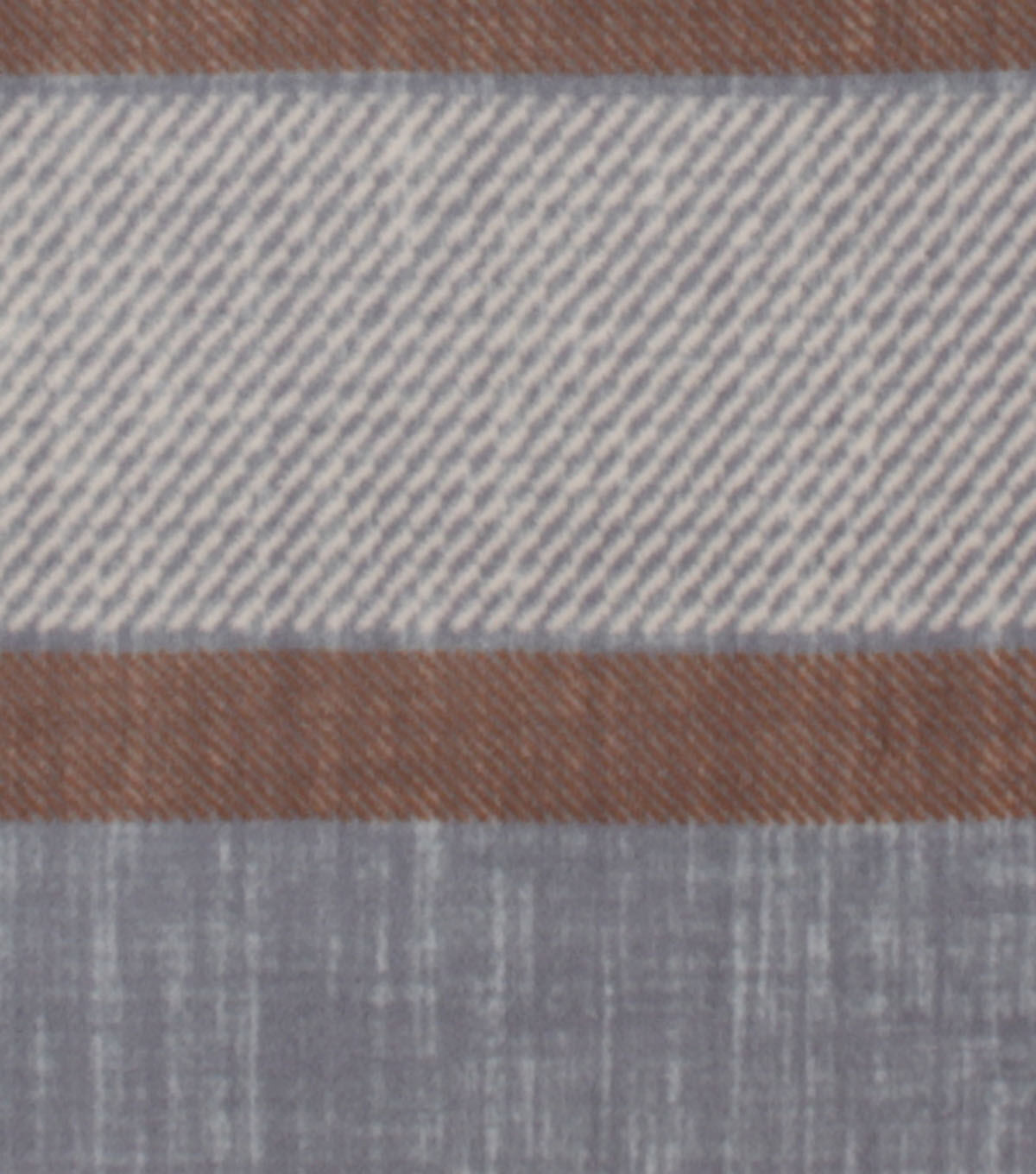 Neutral Stripes Anti Pill Plush Fleece Fabric