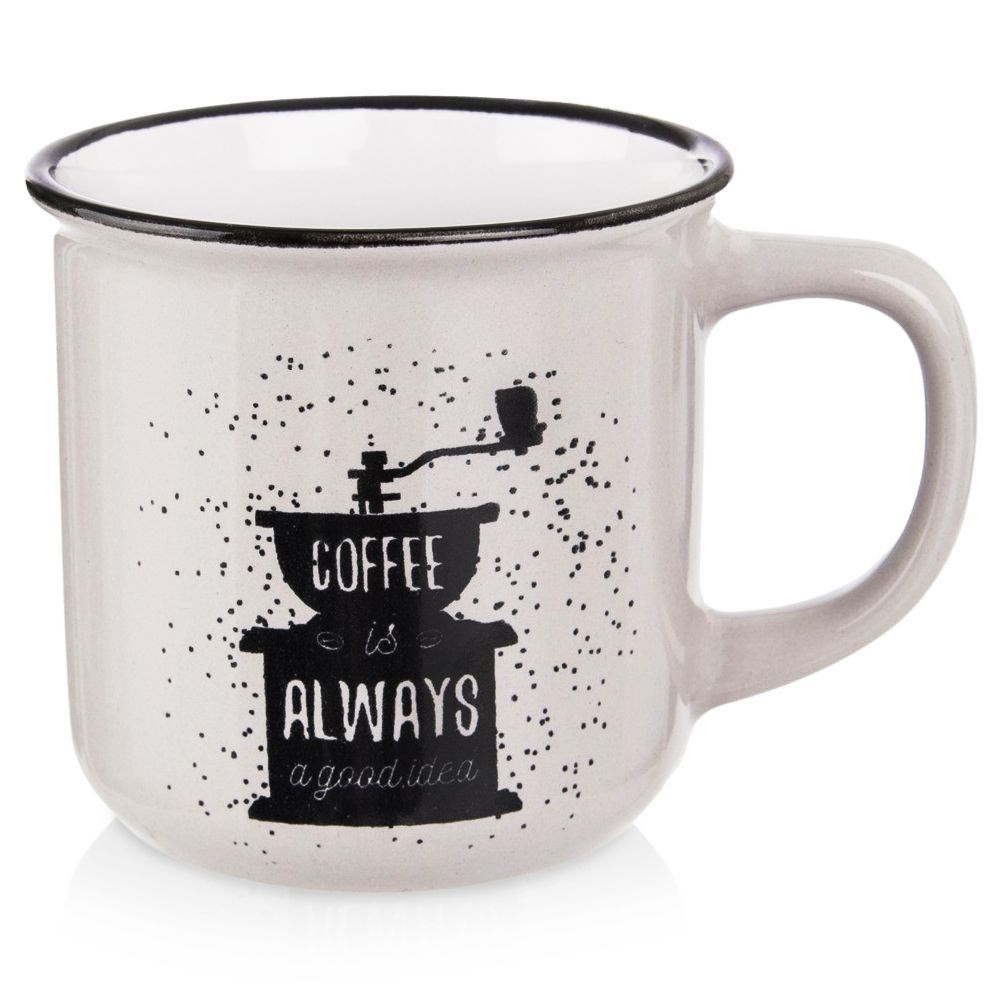 Kubek do kawy ziół napojów ceramiczny 370 ml