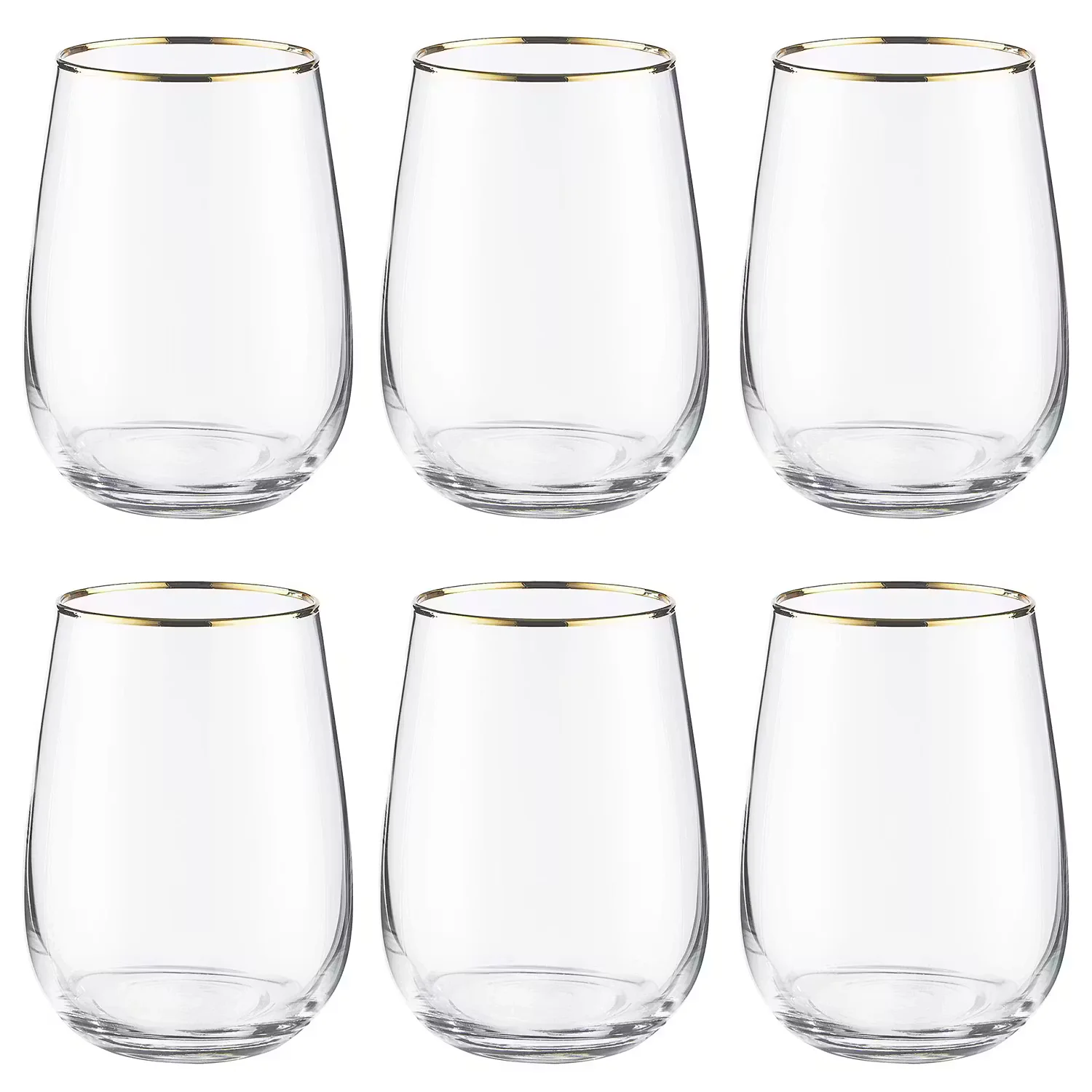 TOUCH OF GOLD Trinkglas 6er-Set