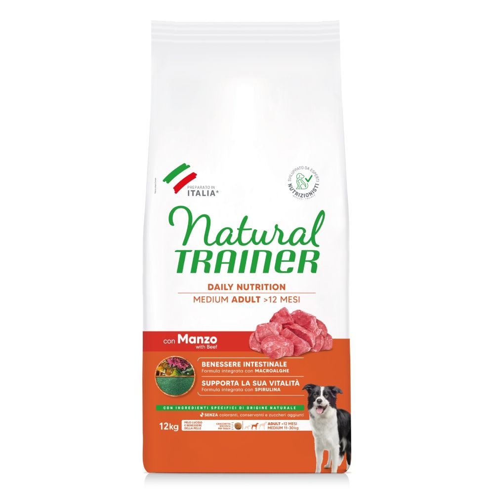 Natural Trainer Adult Medium with Beef