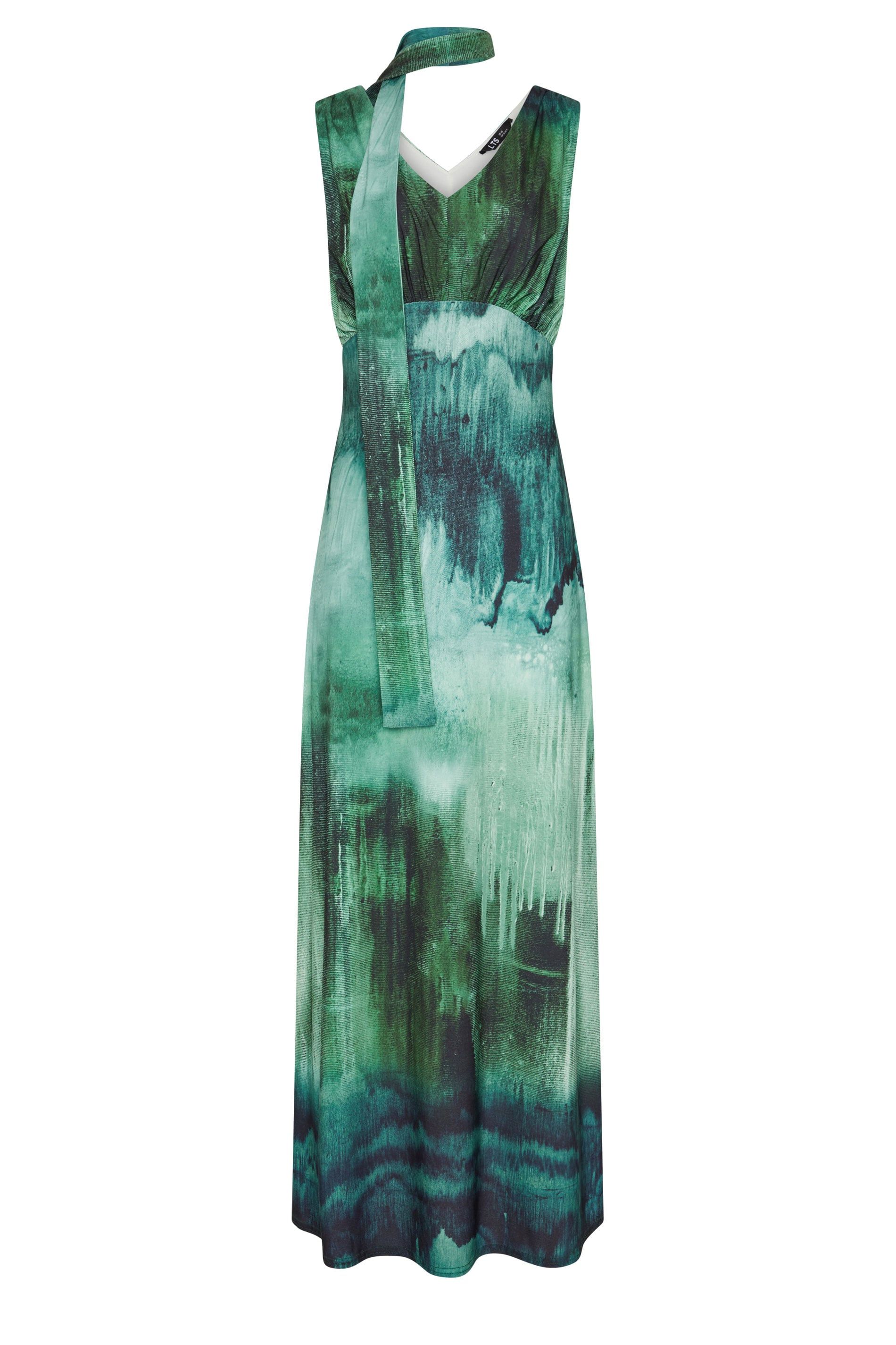 Long Tall Sally Tall Abstract Scarf Detail Maxi Dress
