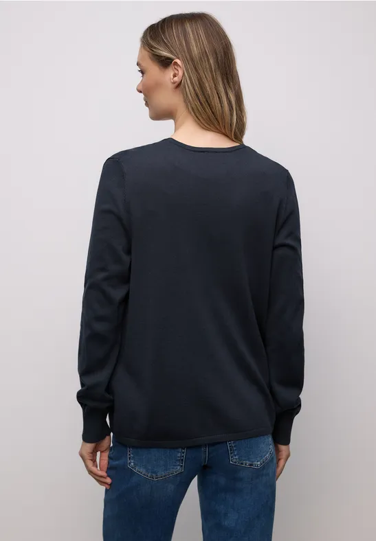 Cardigan in Unifarbe