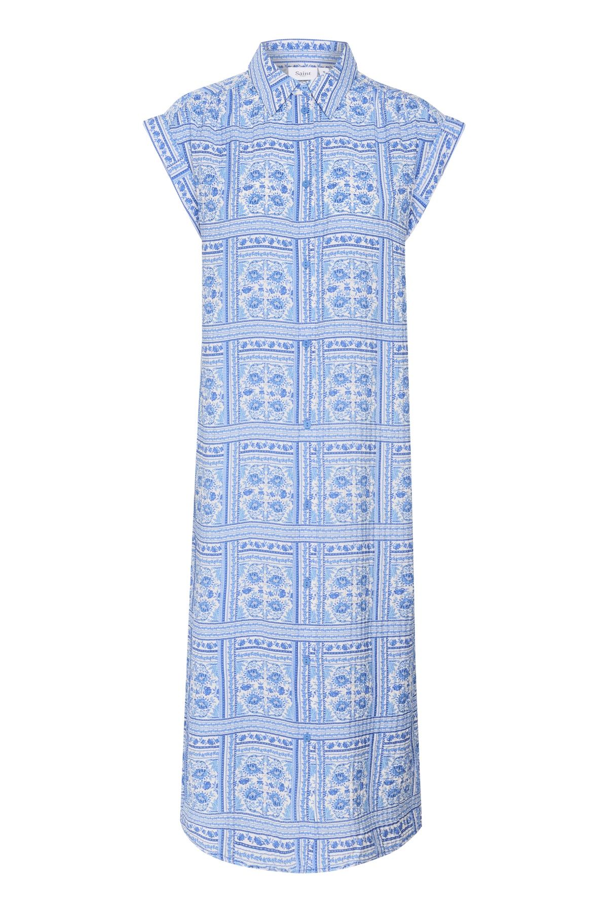 Saint Tropez KaisaSZ Sleeveless Maxi Shirt Dress