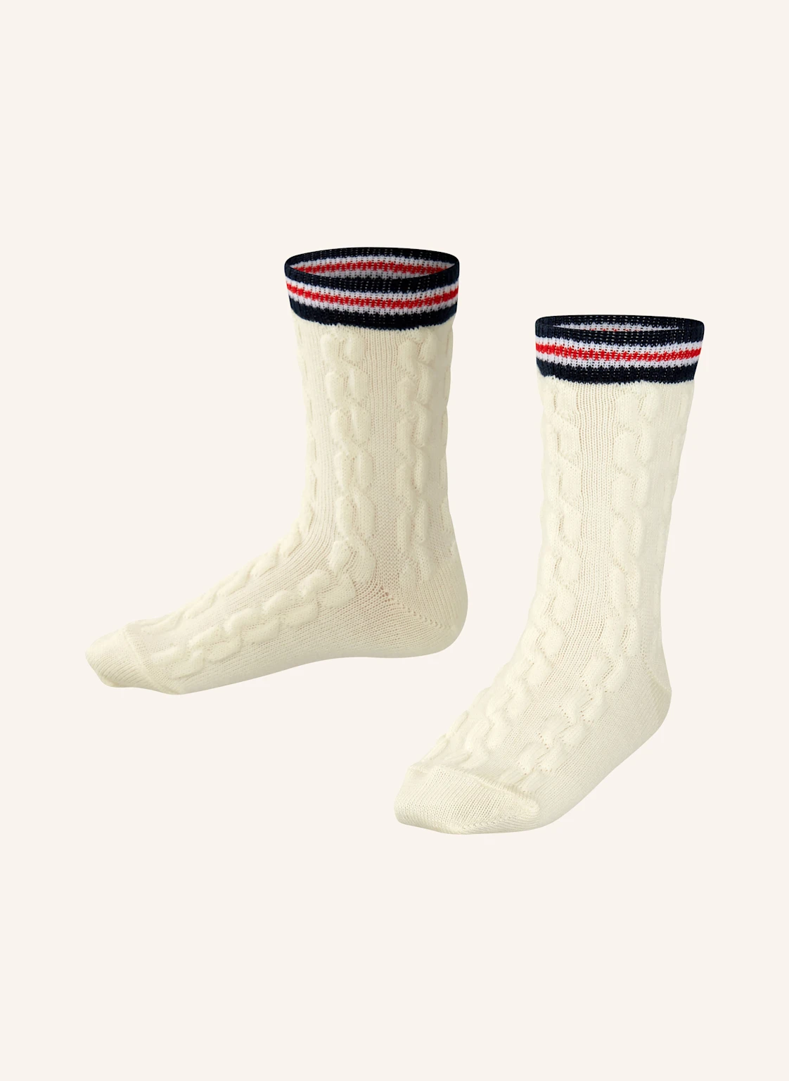 FALKE Socken PREPPY CABLE