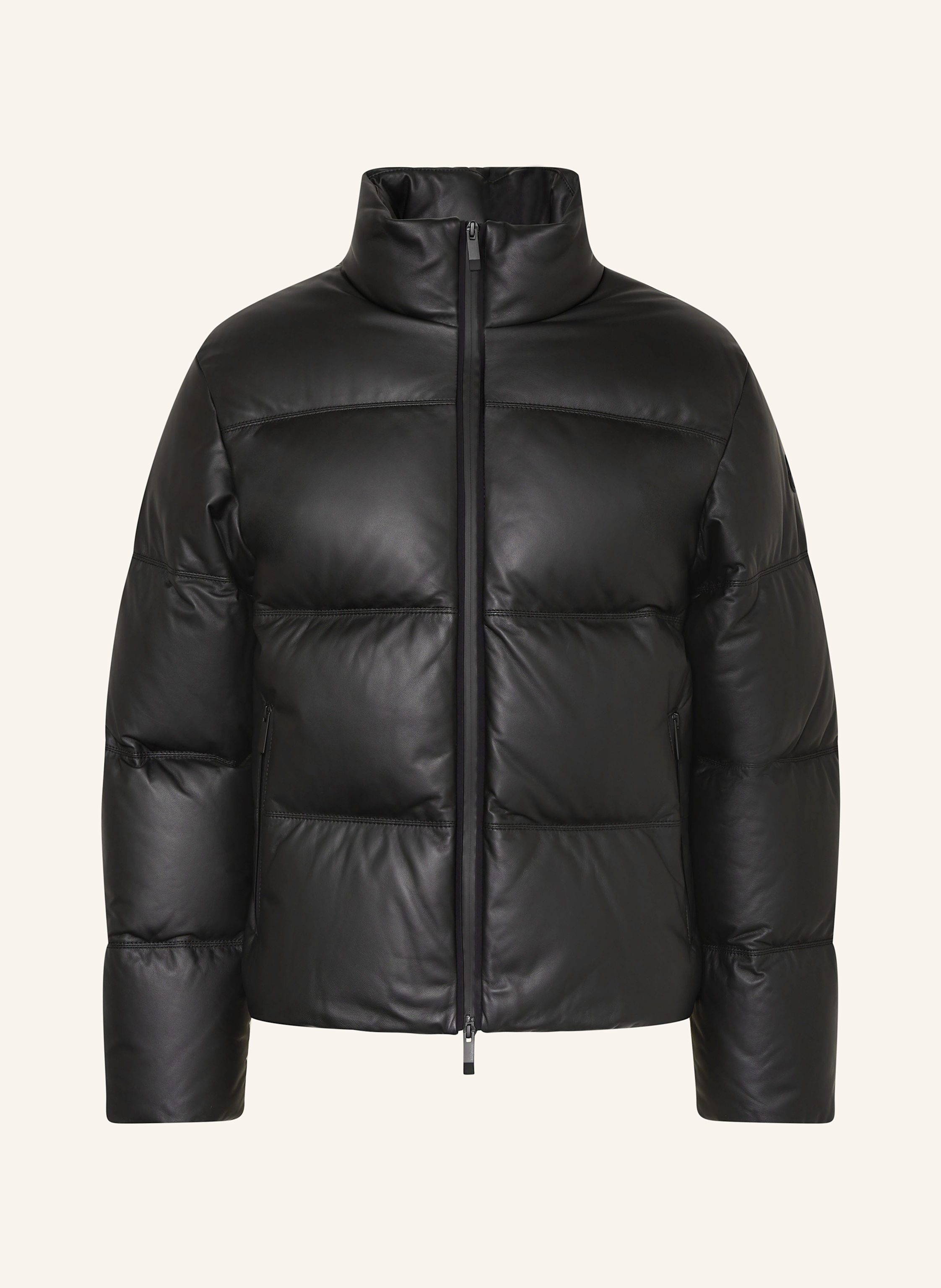 MONCLER Daunenjacke LIGONT aus Leder