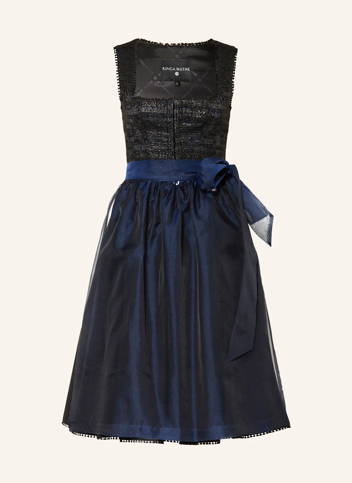 KINGA MATHE Dirndl BUDVA mit Glitzergarn