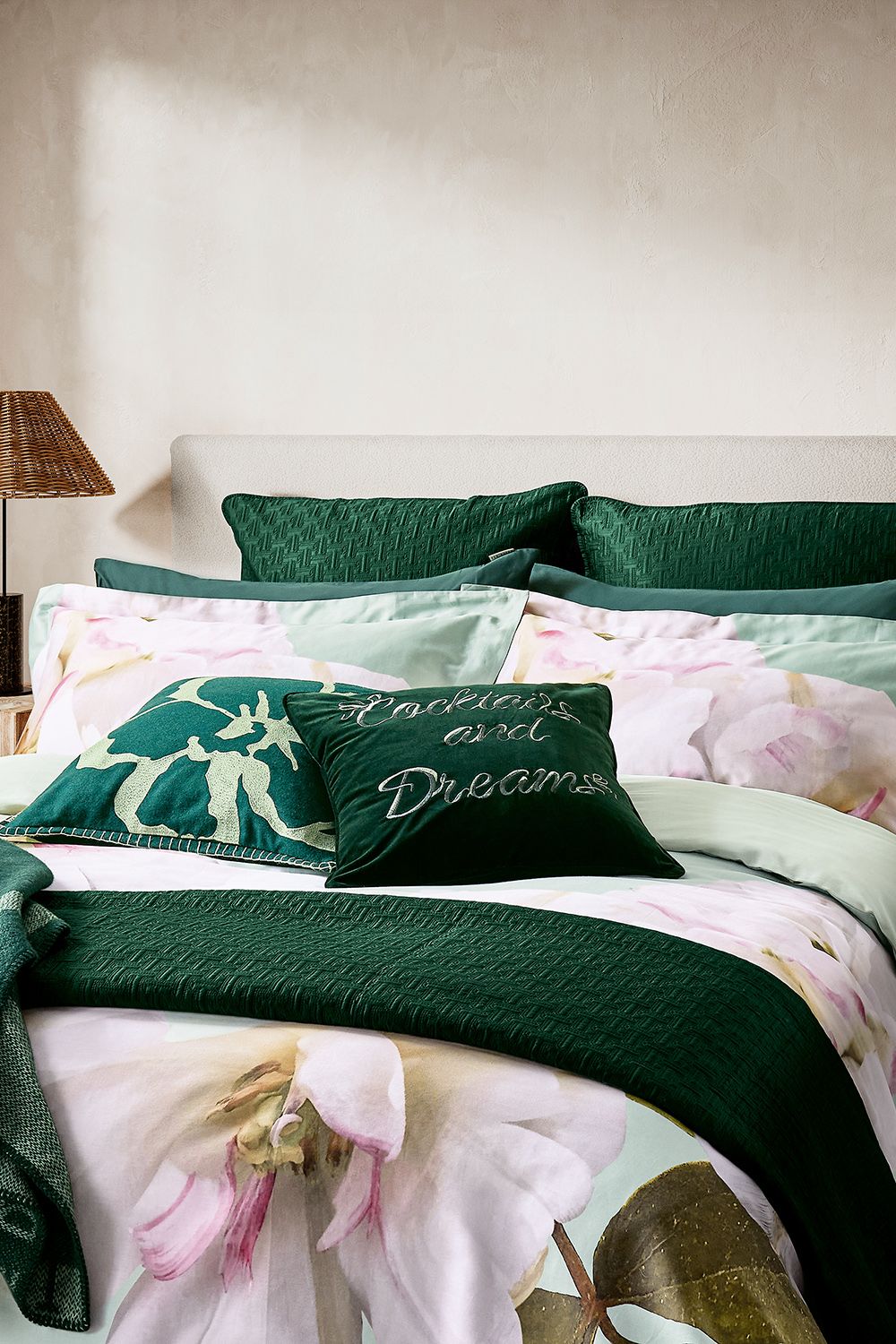 Ted Baker Gardenia Floral' Cotton Sateen Duvet Cover Set