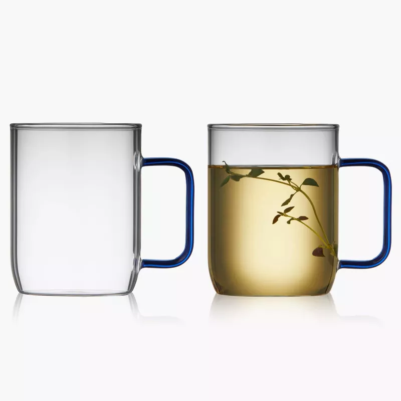 Kubki do napojów LYNGBY TORINO 2 szt. 400 ml niebieskie